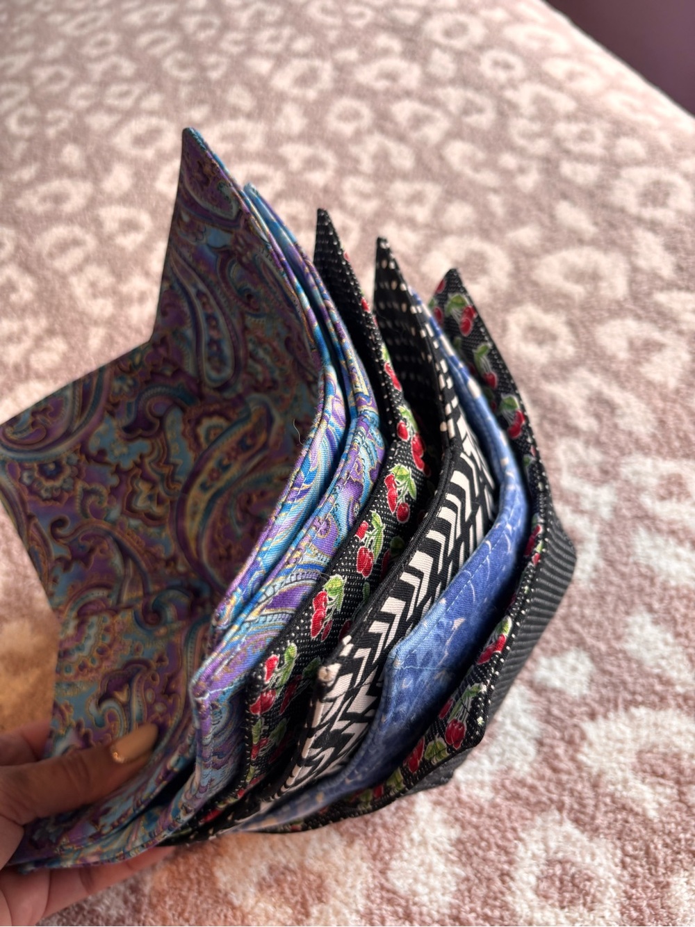 Handmade fabric fruit 🍉 bowls